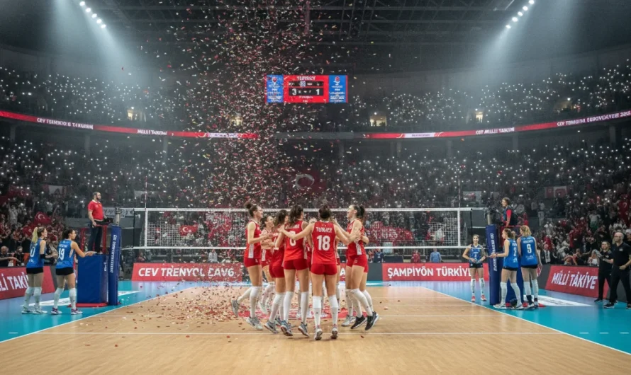 A Milli Kadın Voleybol Takımı EuroVolley’de Fırtına Gibi Esiyor